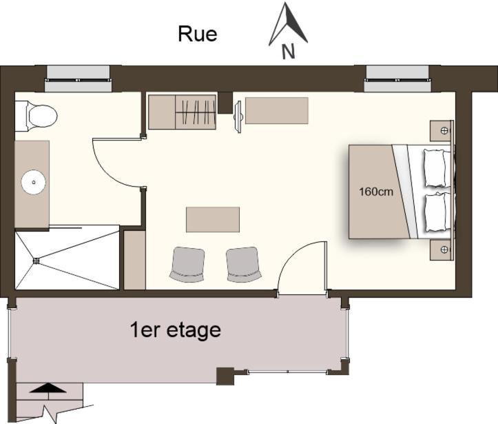 Les Loges De Saint Eloi Bed and Breakfast Pontlevoy Rum bild